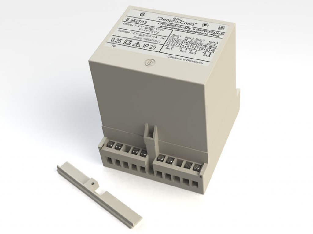Е 9527ЭС Преобразователи измерительные переменного тока и напряжения переменного тока